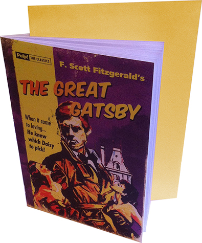 The Great Gatsby Bookcard