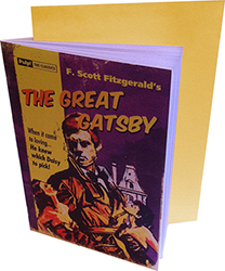 The Great Gatsby Bookcard